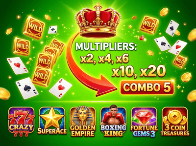 Premium Slot 777 MX casino interface with slot machines and gold coins